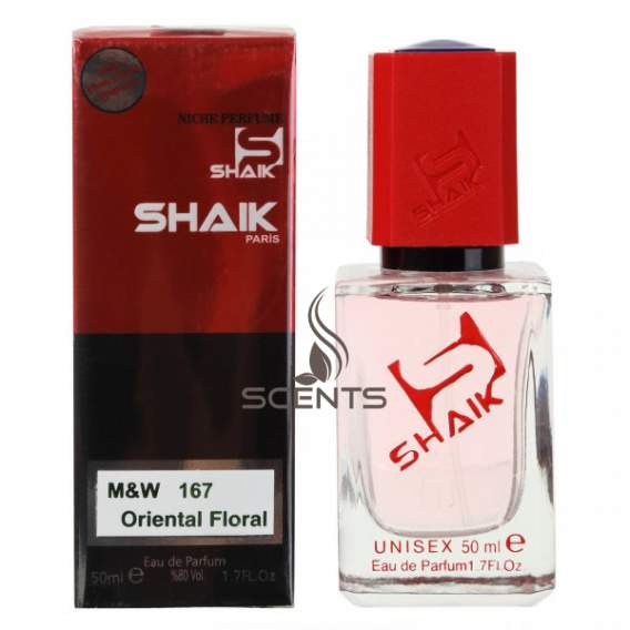 Shaik W 167 парфуми аналог аромату Maison Francis Kurkdjian Baccarat Rouge 540